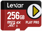 Lexar PLAY PRO microSDXC&trade; Express Memory Card