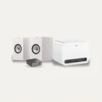 WiiM Amp Pro + WiiM Sub Pro + KEF Q1 Meta Streaming 2.1 Set