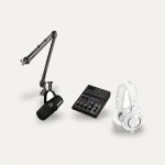 Yamaha AG06 MK2 + Shure MV7X + RODE PSA1 Streaming Set