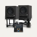 PreSonus Eris Pro 6 Pair + Monitor Station V2 + IsoAcoustics ISO-155 Control Room Set