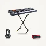 Arturia MiniFreak 49 + Focusrite Scarlett Solo 4th Gen + Hercules KS100B Synth Recording Set
