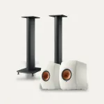 KEF LS50 Wireless II + KEF S2 Stands Wireless Speaker Set