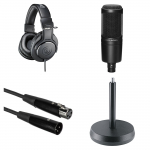 Audio-Technica ATH-M20x Recording Kit