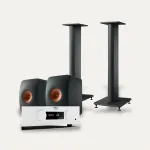 Hegel H200 + KEF LS50 Meta + KEF S2 Stands Hi-Fi System