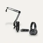 Universal Audio Volt 1 Gen 2 + Audio-Technica AT2020 + ATH-M40x Home Studio Set