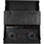 UDG Ultimate Flight Case AlphaTheta DDJ-GRV6 Black Plus (Laptop Shelf, U91104BL)