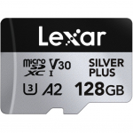 Lexar 1066X microSDXC Silver Plus (V30) R205/W150 Memory Card
