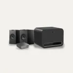 WiiM Amp Pro + WiiM Sub Pro + KEF Q1 Meta Streaming 2.1 Set