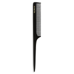 Balmain Tail Hair Plastic Comb Black & White
