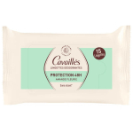 Roge Cavailles Deodorant Wipes 48h Protection Antiperspirant Unisex, 15 tk