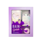 Set Inuwet: Cotton Candy Cleansing Shower Mousse, 230 ml + Blueberry Bath Bomb, 200 g + Donut Bath Bomb, 2 tk, 30 g