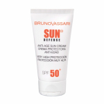 Bruno Vassari Sun Defense Vitamin E UV Protection Sunscreen Cream For Face SPF 50+, 50 ml