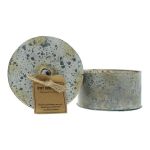 Bali Mantra Victorian Tin Round Peach Grapefruit Scented Candle, 280 g