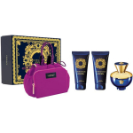Versace Pour Femme Dylan Blue komplekt naistele (EDP, 100 ml + kehakreem, 100 ml + du&scaron;igeel, 100 ml + k&auml;ekott)