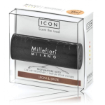 Millefiori Milano Icon Leather Classic Legni & Spezie autol&otilde;hn, 47 g