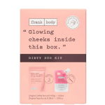 Frank Body Dirty Duo Kit n&auml;o- ja kehahooldustoodete komplekt: kehakoorija Original Coffee Scrub 100 g, n&auml;okoorija Original Face Scrub 35 ml
