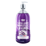 Les Petites Bains de Provence Marseille Lavander Liquid Soap For Hands & Body, 1000 ml