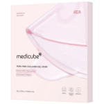 Medicube PDRN roosa kollageeni geelmask geeli tekstuuriga niisutav n&auml;omask, 4 tk.