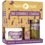 Purity Vision Bio Lavander Set kehahoolduskomplekt (kehav&otilde;i, 120 ml + keha&otilde;li, 100 ml)