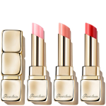 Set Guerlain: Kiss Kiss Bee Glow Glossy Lip Balm 775 Poppy Glow 3.2 g + Kiss Kiss Bee Glow Glossy Lip Balm 258 Rose Glow 3.2 g + Kiss Kiss Bee Glow Glossy Lip Balm 258 Rose Glow 3.2 g