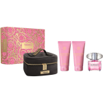 Versace Bright Crystal komplekt naistele (EDT, 90 ml + kehakreem, 100 ml + du&scaron;igeel, 100 ml + kosmeetika)