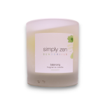 Simply Zen Sensorials Balancing Bergamot Scented Candle l&otilde;hnak&uuml;&uuml;nal, 240 g