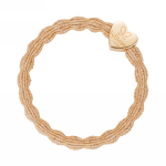 Eloise Londonilt Gold Heart Metallic Gold juuksekumm