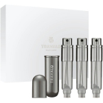 Travalo Classic Titanium komplekt t&auml;idetavate parf&uuml;&uuml;mipudelitega (pihustid), 3 x 5 ml