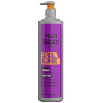Tigi Bed Head Serial Blonde Purple Toning Shampoo &scaron;ampoon blondidele juustele, 970 ml