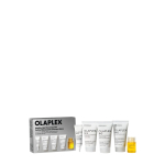 Set Olaplex: No.4 Bond Maintenance Hair Shampoo Repairing & Strengthening, 30 ml + No.5 Bond Maintenance Hair Conditioner Hydrating & Strengthening, 30 ml + No.6 Bond Smoother Hair Styling Leave-In Foam Anti-Frizz For Curly/Frizzy Hair, 20 ml + No. 0 ...