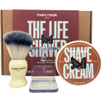 Men Rock The Life Shaver Sandalwood Essential Raseerimiskomplekt Raseerimisvahendite komplekt, 1tk