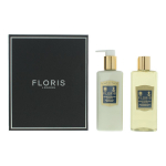 Set Floris Of London: Night Scented Jasmine Nourishing Body Lotion, 250 ml + Night Scented Jasmine Cleansing Shower Gel All Skin Types, 250 ml