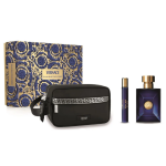 Versace Dylan Blue Pour Homme komplekt meestele (EDT, 100 ml + EDT, 10 ml + kosmeetikakott)