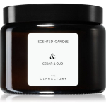 The Olphactory Cedar & Oud Scented Candle, 360 g
