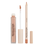 Set Makeup Revolution: Makeup Revolution Liquid Lipstick Stunner, 3 ml + Makeup Revolution Precision Lip Liner Stunner, 1 g