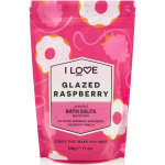 I Love Signature Collection Glazed Raspberry Bath Salt, 500 g