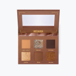 Mesauda Bare Harmony Eyeshadow Palette lauv&auml;rvipalett, toon: 203 Cool Bronze, 6 g
