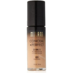 Milani Conceal + Perfect Liquid Foundation & Concealer 2-In-1 02 Natural, 30 ml