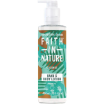 Faith In Nature Coconut Hydrating & Softening Daily Body Lotion For Hands & Body, 400 ml
