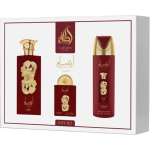 Lattafa Pride Ansaam Gold komplekt naistele (parf&uuml;&uuml;mvesi, 100 ml + parf&uuml;&uuml;mvesi, 20 ml + deodorant, 200 ml)