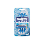 Gillette Blue3 Cool &uuml;hekordsed raseerijad, 6 tk