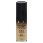 Milani Conceal + Perfect Matte Liquid Foundation & Concealer 2-In-1 01A Creamy Nude, 30 ml