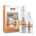 INOAR Argan Infusion Perfect Curls Duo Kit - komplekt lainelistele ja lokkis juustele, 500 ml+250 ml