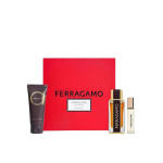 Set Salvatore Ferragamo: Ferragamo Spicy Leather Eau De Parfum For Men, 15 ml + Ferragamo Spicy Leather Eau De Parfum For Men, 100 ml + Ferragamo Spicy Leather Shower Gel For All Skin Types, 100 ml