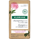 Klorane tahke &scaron;ampoon orgaanilise pojengiga tundlikule peanahale, 80 g