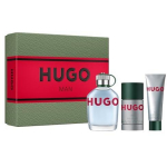 Hugo Boss HUGO Man komplekt meestele (EDT, 125 ml + deodorant, 75 ml + du&scaron;igeel, 50 ml)