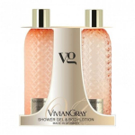 Vivian Gray Gemstone Neroli & Amber kehahoolduskomplekt (du&scaron;igeel, 300 ml + kehakreem, 300 ml)