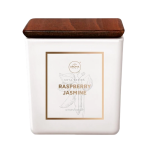 Aroma Home Raspberry & Jasmine Scented Candle, 115 g