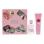 Set Dsquared 2: Wood Eau De Toilette For Women, 100 ml + Wood Hydrating Body Lotion Body, 150 ml
