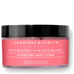 Crabtree & Evelyn Rosewater & Pink Peppercorn Hydrating Body Scrub, 220 g